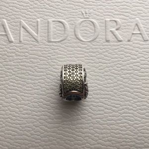 Flamingo and Palm Tree Pandora Charm
